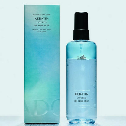 La'dor Keratin Layered Korean Perfume Oil Mist for Heat & Color Protection - 130 ml