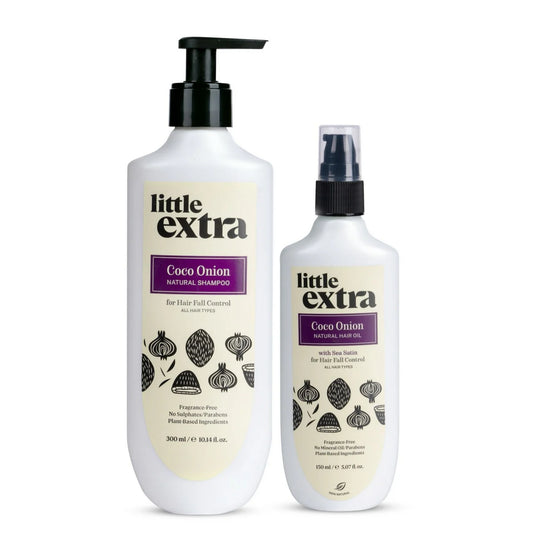 Little Extra Coco Onion Hair Oil & Shampoo