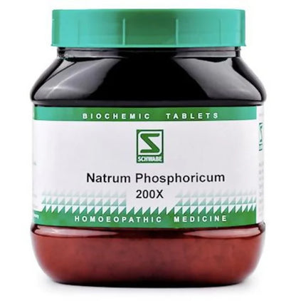 Dr. Willmar Schwabe India Natrum Phosphoricum Biochemic Tablets -550 gm - 3X
