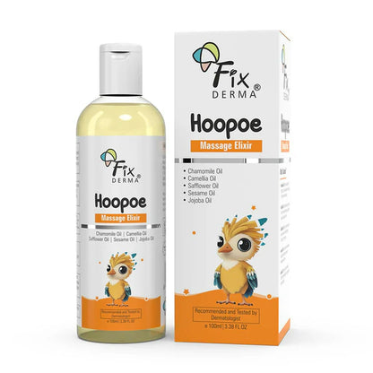 Fixderma Hoopoe Baby Massage Elixir, Baby Massager Oil - 100 ml