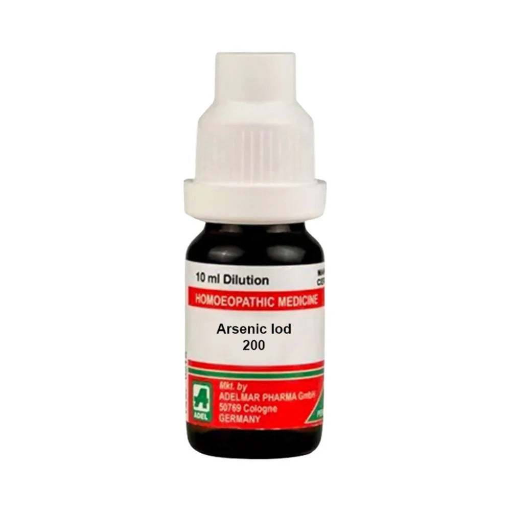 Adel Homeopathy Arsenic Iod Dilution 10 ml -30 CH