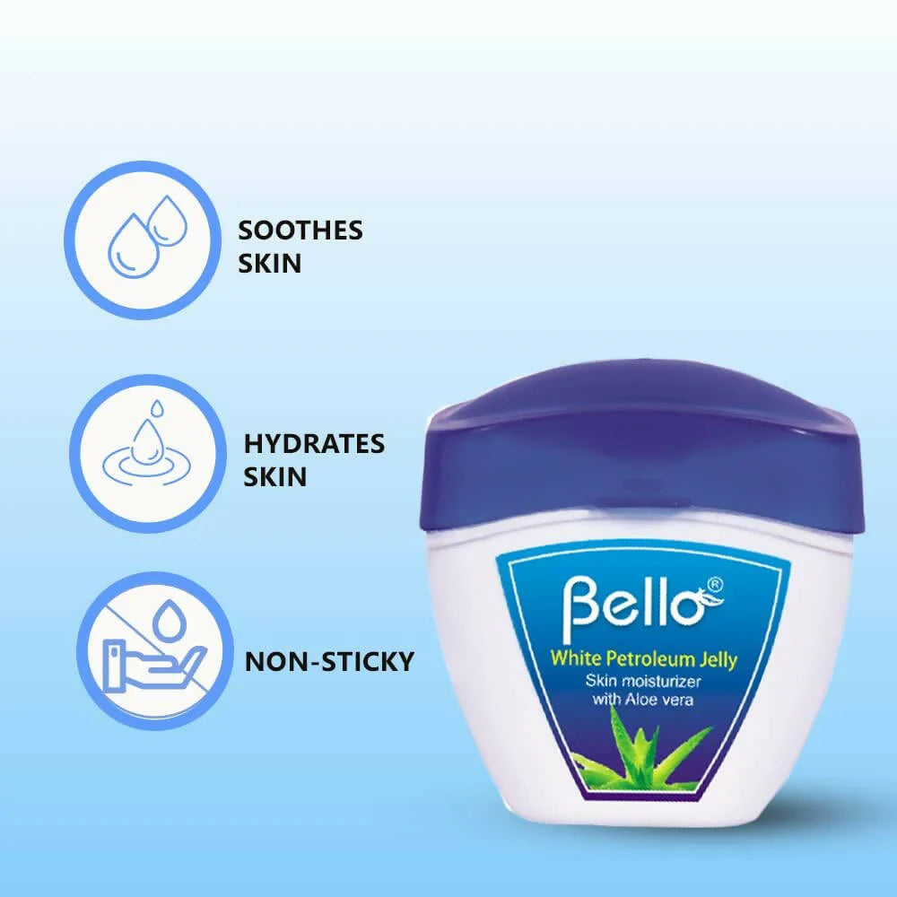 Bello Herbals White Petroleum Jelly - 50 gm - Pack of 4
