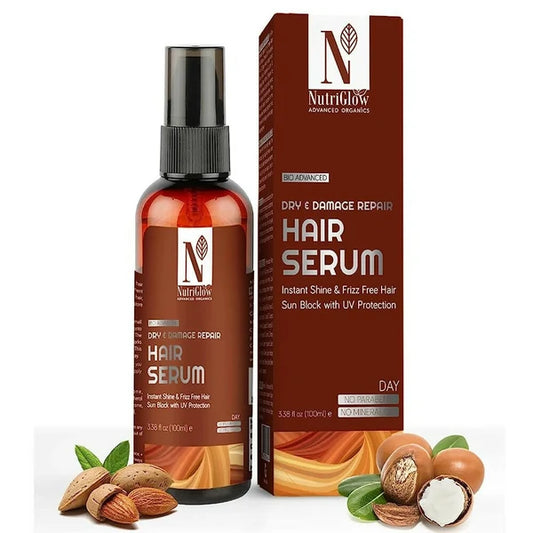 NutriGlow Advanced Organics Hair Repair Serum - 100 ml