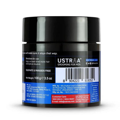 Ustraa Hair Wax Strong Hold - Matte Look - 100 gm