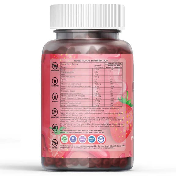 Inlife Hair Skin & Nails Gummies - 30 gummies