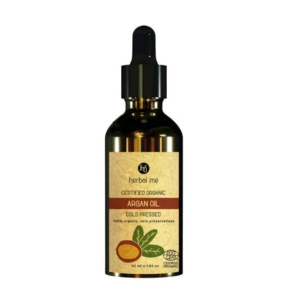 Herbal Me Cold Pressed Argan Hair Oil - 50 ml