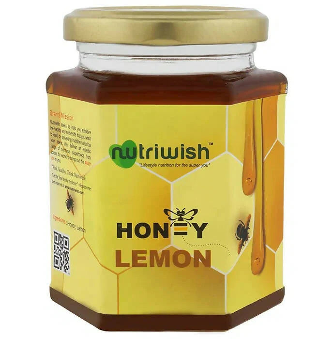 Nutriwish 100% Pure Organic Honey Lemon