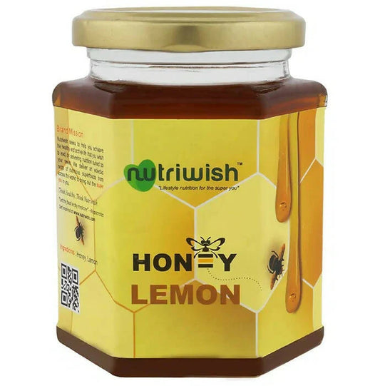 Nutriwish 100% Pure Organic Honey Lemon