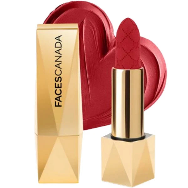 Faces Canada Comfy Silk Obsession Lipstick - Addictive Red 09 - 4 gm