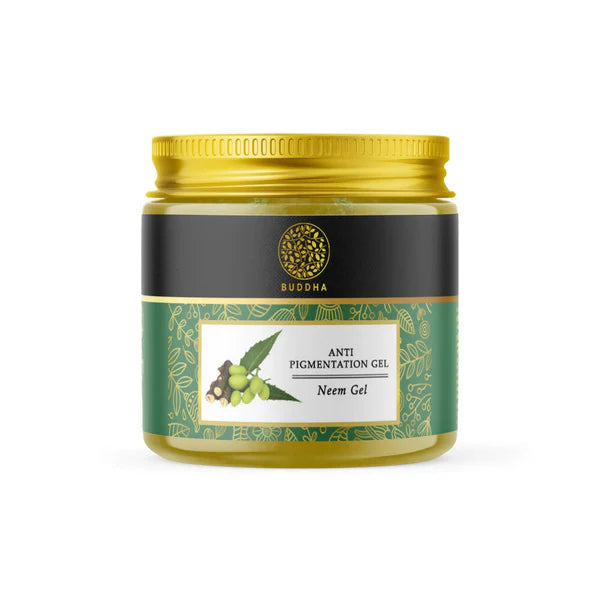 Buddha Natural Anti Pigmentation Gel -For Reducing Pigmentation, Lighten Blemishes & Dark Spots - 100 gm