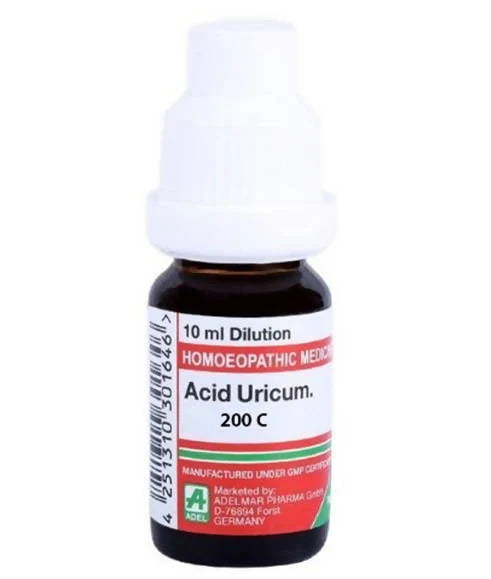 Adel Homeopathy Acid Uricum Dilution -6 CH