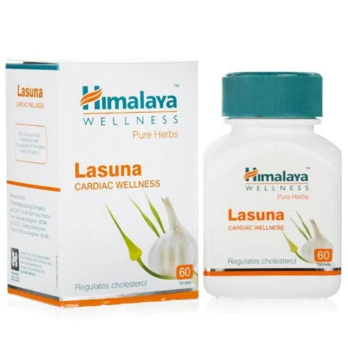 Himalaya Wellness Pure Herbs Lasuna Cardiac Wellness -Pack of 1