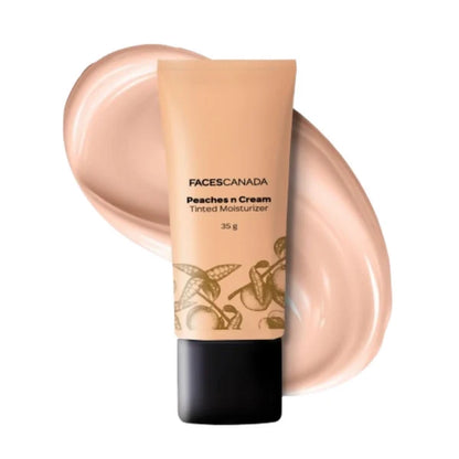 Faces Canada Peaches N Cream Tinted Moisturizer - Light 01 - 35 gm