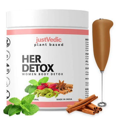 Just Vedic Her Detox Drink Mix - 200 gm