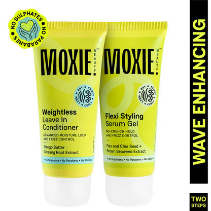 Moxie Beauty Wavy Vibe Setter Travel Duo - combo