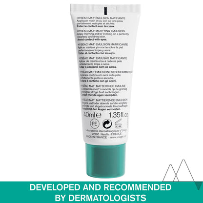 Uriage Hyseac Matifying Emulsion - 40 ml