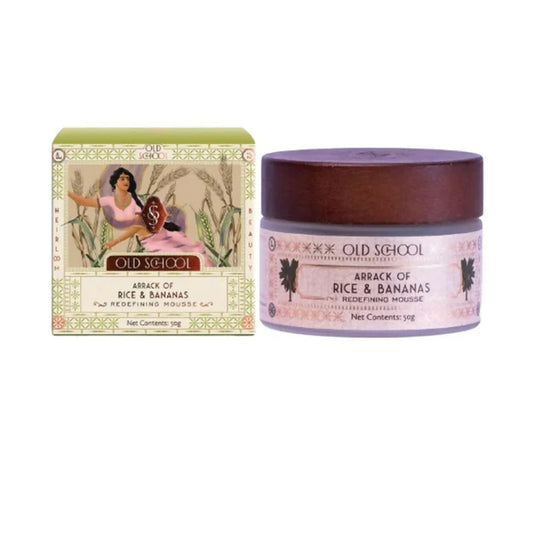 Old School Rituals Arrack of Rice & Banana Redefining Mousse Natural Face Moisturize - 50 gm