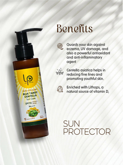 Life Purified Abhyetilepam Blue Tansy Centella Vit D Booster SPF 70 Pa++++ - 100 ml