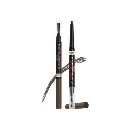 L'Oreal Paris Infallible 24H Brow Filling Triangular Pencil - 1.0 Ebony - 1 gm