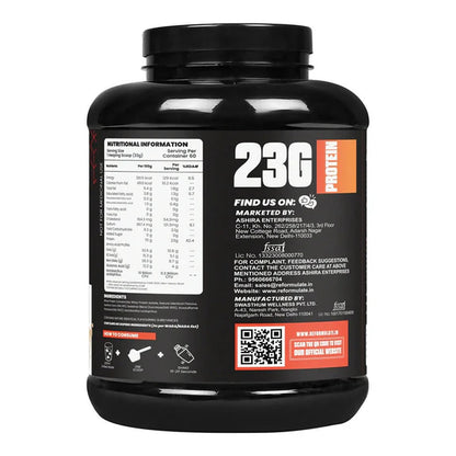 Reformulate Ultima I Whey Protein with Isolate I 23 G Protein I 5.1G BCAA I 10.8 EAA I Pre & Probiotics - Malai - 2 kg