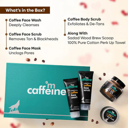 mCaffeine Special Mood Gift Set Kit For Women & Men - combo