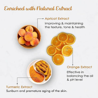 NutriGlow Wild Turmeric Face Wash - 65 ml