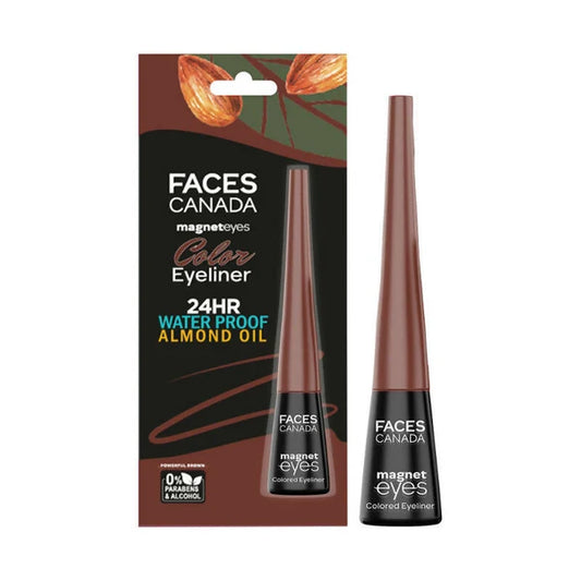Faces Canada Magneteyes Color Eyeliner - Powerful Brown - 4 ml