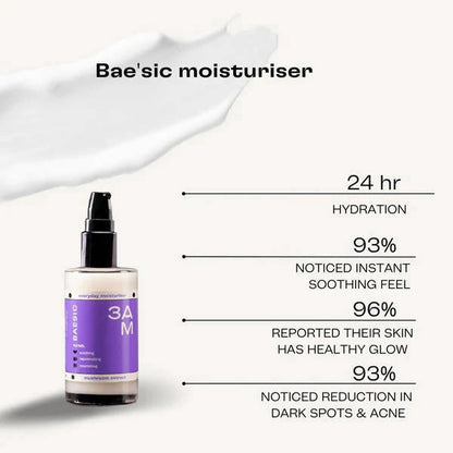 3 AM Baesic Face Moisturizer Cream - 40 ml
