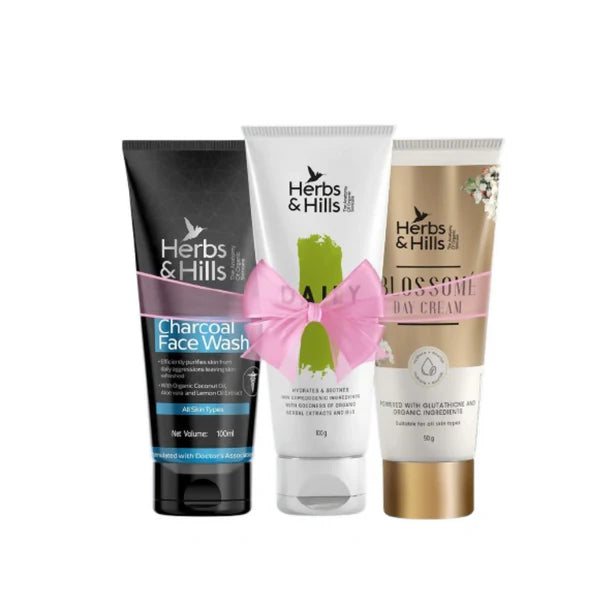 Herbs & Hills Daily Essential Kit- Oily skin - combo