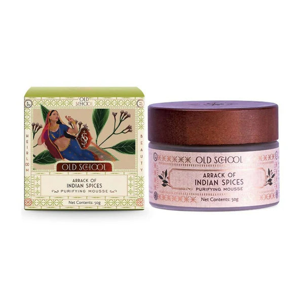 Old School Rituals Arrack of Indian Spices Purifying Mousse Natural Face Moisturizer - 50 gm