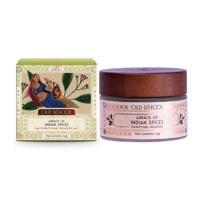 Old School Rituals Arrack of Indian Spices Purifying Mousse Natural Face Moisturizer - 50 gm