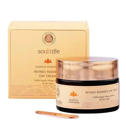 Soultree Advanced Kumkumadi Refined Radiance Day Cream - 50 gm