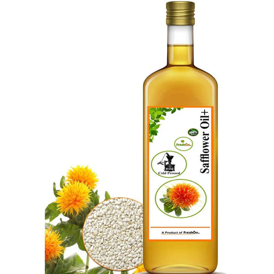 FreshOn Safflower Oil + Cold Pressed - 750 ml