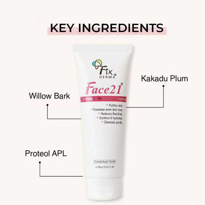 Fixderma Face 21 Cleanser