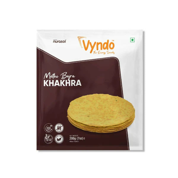Vyndo Methi Bajra Khakhra