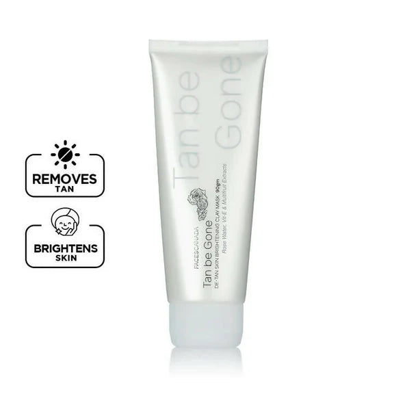 Faces Canada Tan Be Gone! De Tan Skin Brightening Clay Mask - 90 ml