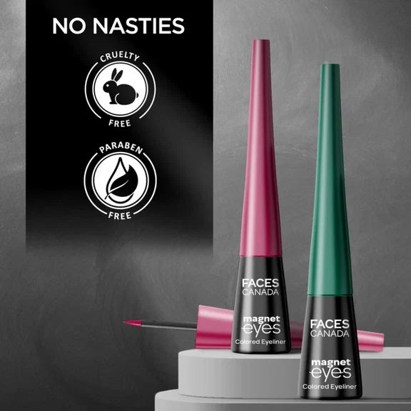 Faces Canada Magneteyes Colored Eyeliner - Graceful Burgundy 05 - 4 gm