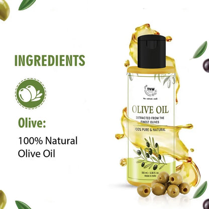 The Natural Wash Olive Oil Non-Sticky & Lightweight - 100 ml