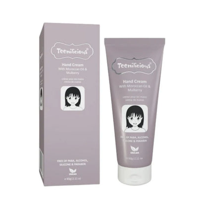 Teenilicious Hand Cream With Moroccan Oil & Mulberry - 60 gm