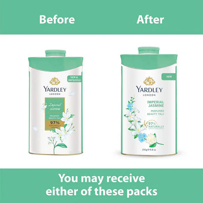 Yardley London Imperial Jasmine Perfumed Talc - 250 gm
