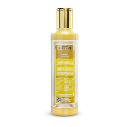 Khadi Natural Lemon & Tamarind Hair Cleanser - 210 ml