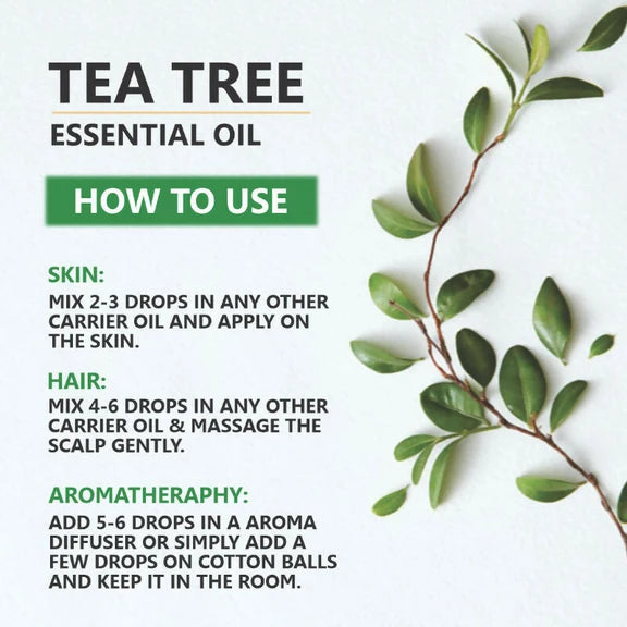 Skiura Nature 100% Natural Teatree Essential Oil - 15 ml
