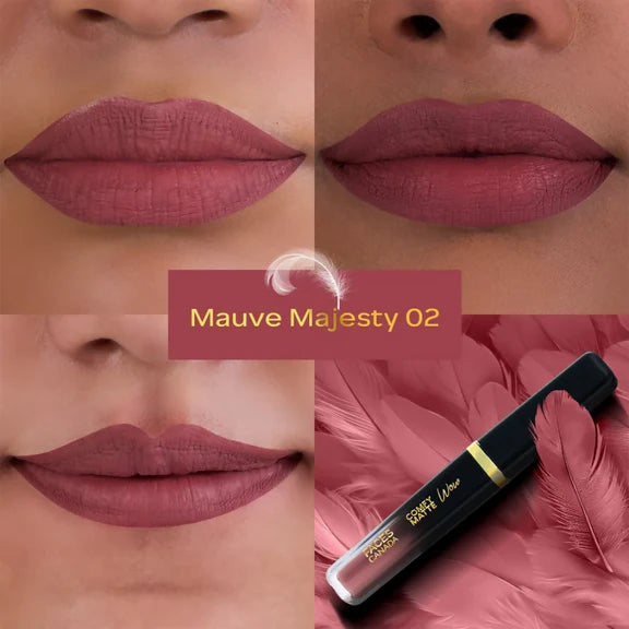 Faces Canada Comfy Matte Wow Liquid Lipstick - Mauve Majesty 02 - 3.8 ml
