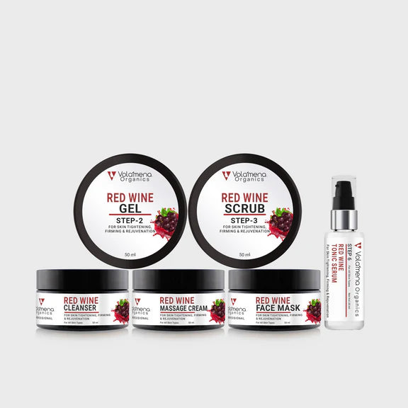 Volamena Organics Red Wine Facial Kit - Kit