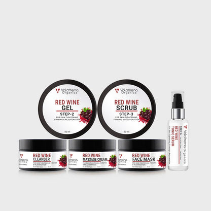 Volamena Organics Red Wine Facial Kit - Kit