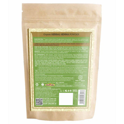Khadi Natural Organic Herbal Henna Powder - 100 gm