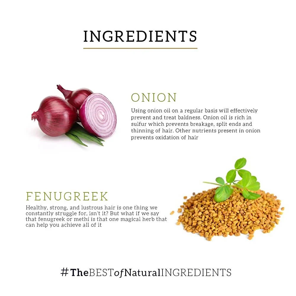 Khadi Natural Onion & Fenugreek Hair Conditioner - 310 ml