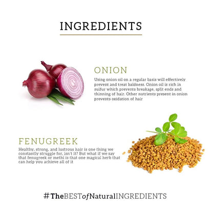 Khadi Natural Onion & Fenugreek Hair Conditioner - 310 ml