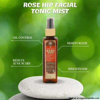 Organicos Rose Hip Facial Tonic Mist - 100 ml