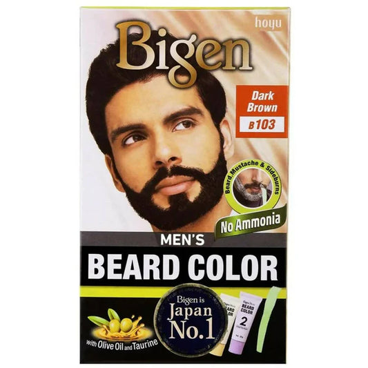 Bigen Men Beard Colour Dark Brown B 103 - 20 gm + 20 gm